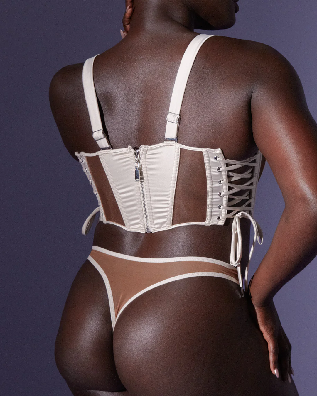 Dripping in Jewels Corset - Available in Multiple Nudes - FINAL SALE - Image 4