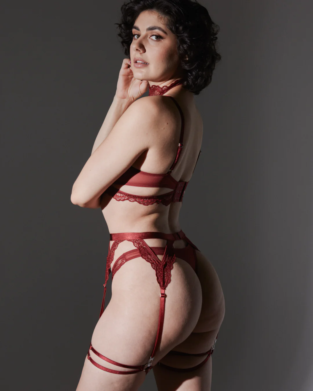 Kane V-Wire Bra - Ruby - Image 10